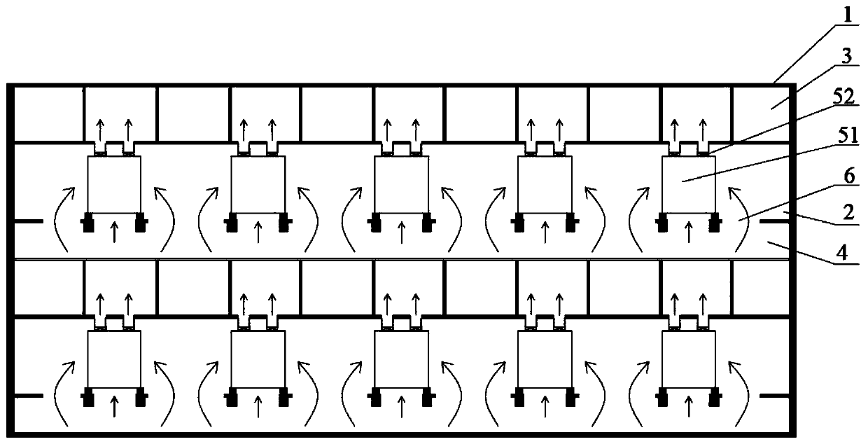 A clustered air source heat pump energy building