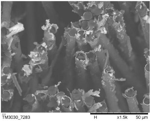 Method for chemically plating copper on carbon fiber surface by utilizing sodium hypophosphite as reducing agent