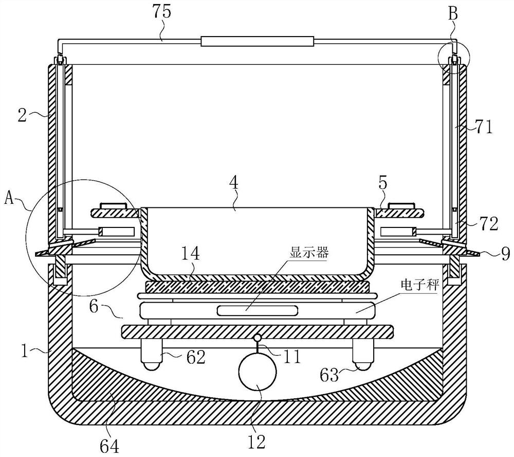 Device for measuring moisture in soil