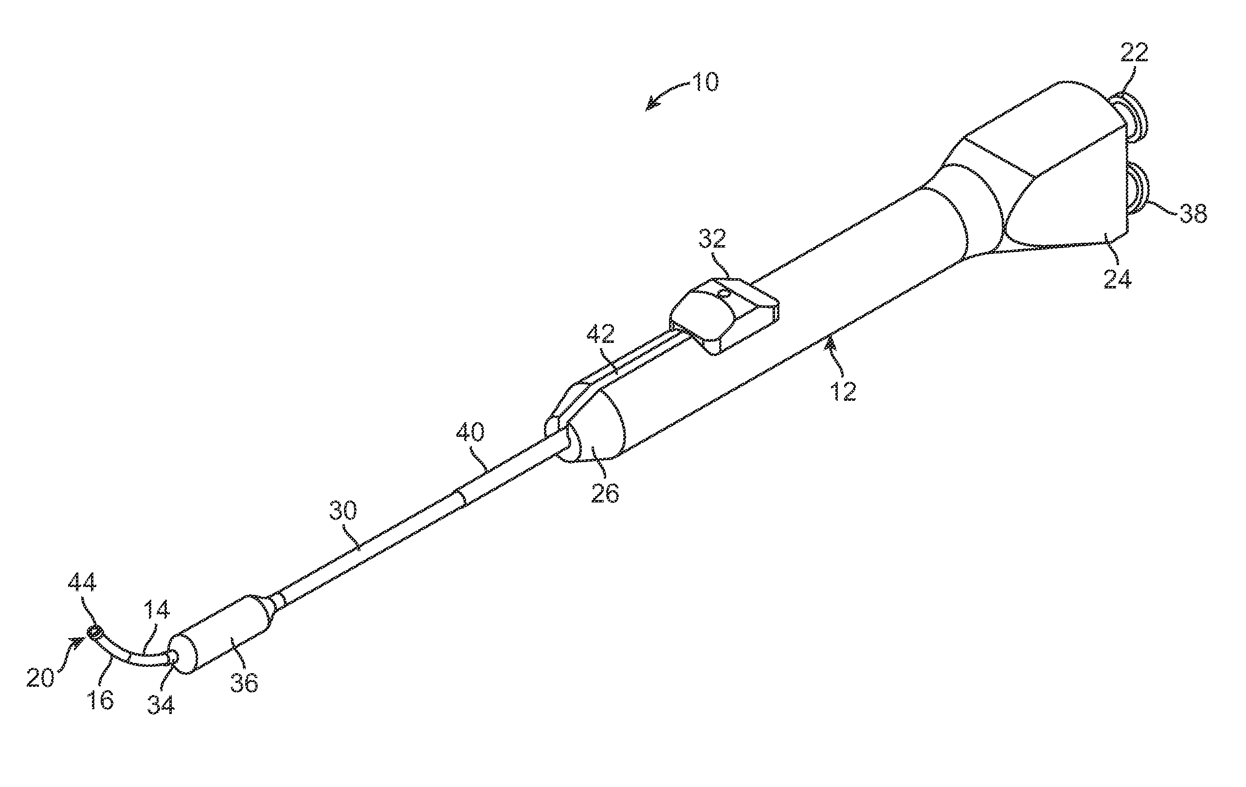 Frontal sinus dilation catheter