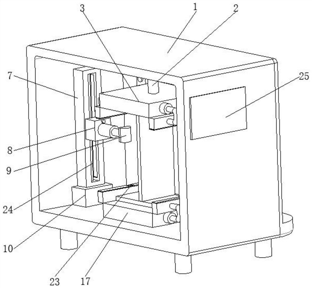 Strength detection device for weather-resistant anti-corrosion plywood