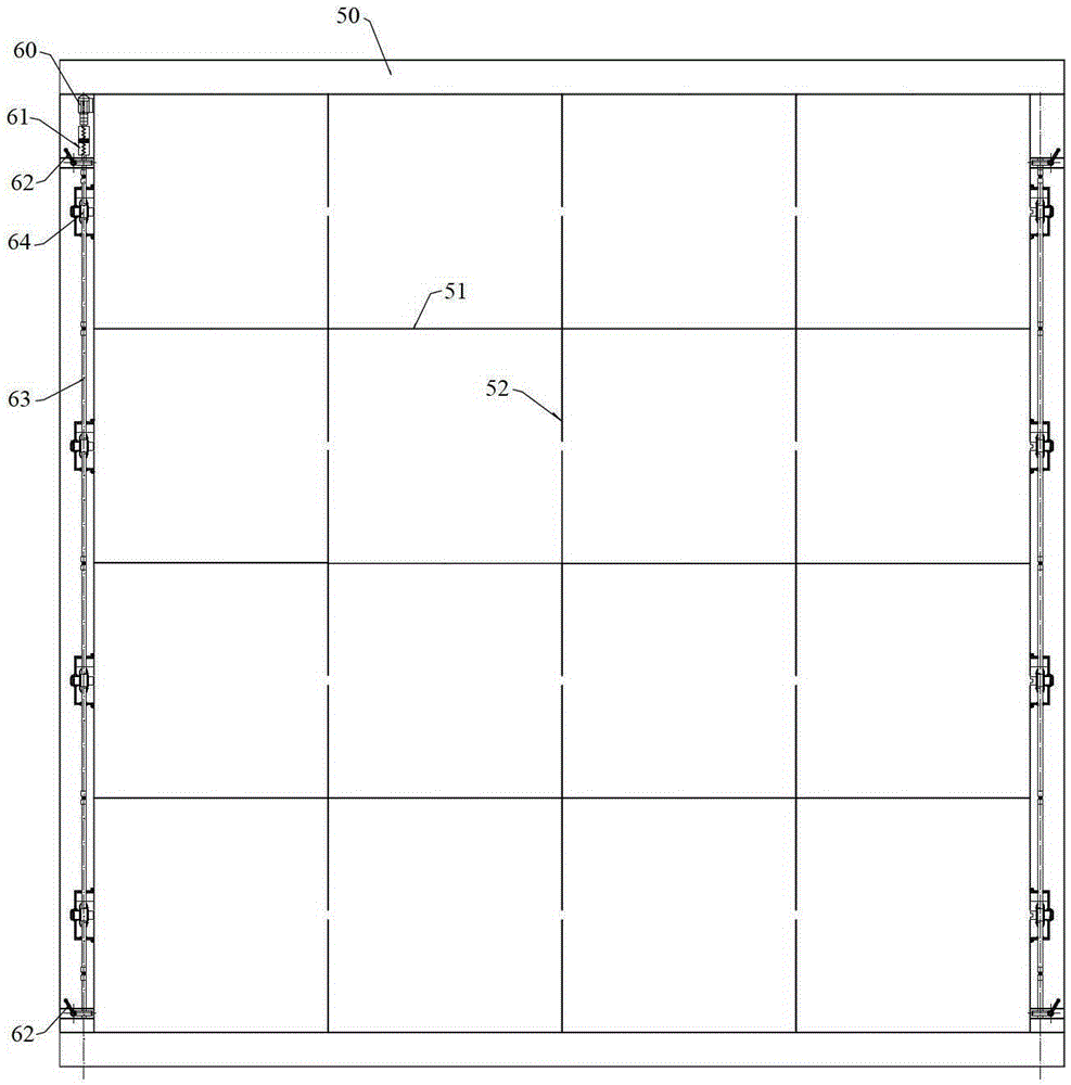 Unit module combination damper