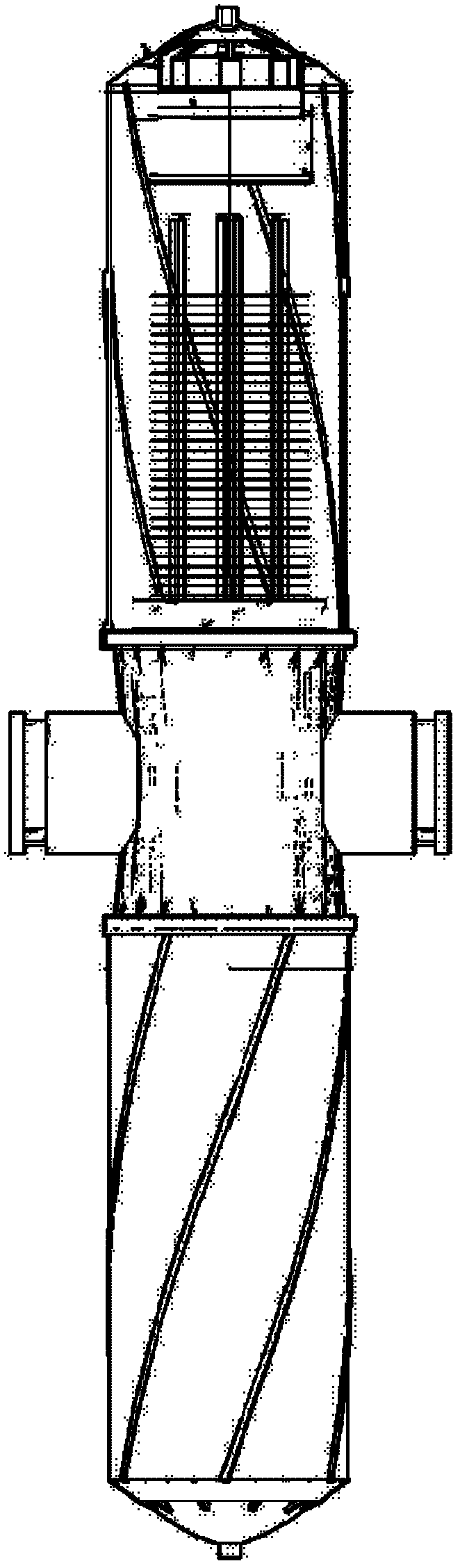 Laminated filter unit