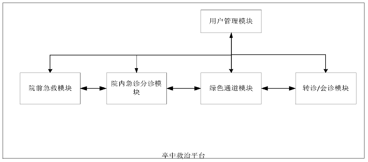 Stroke treatment network system and stroke treatment platform