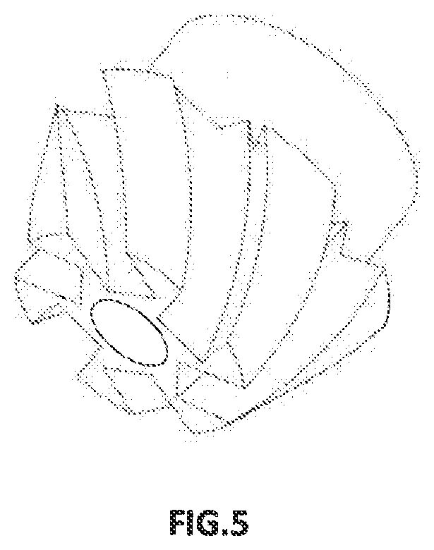 Step cavity low-frequency ultrasonic atomizing nozzle having vortex flow impeller