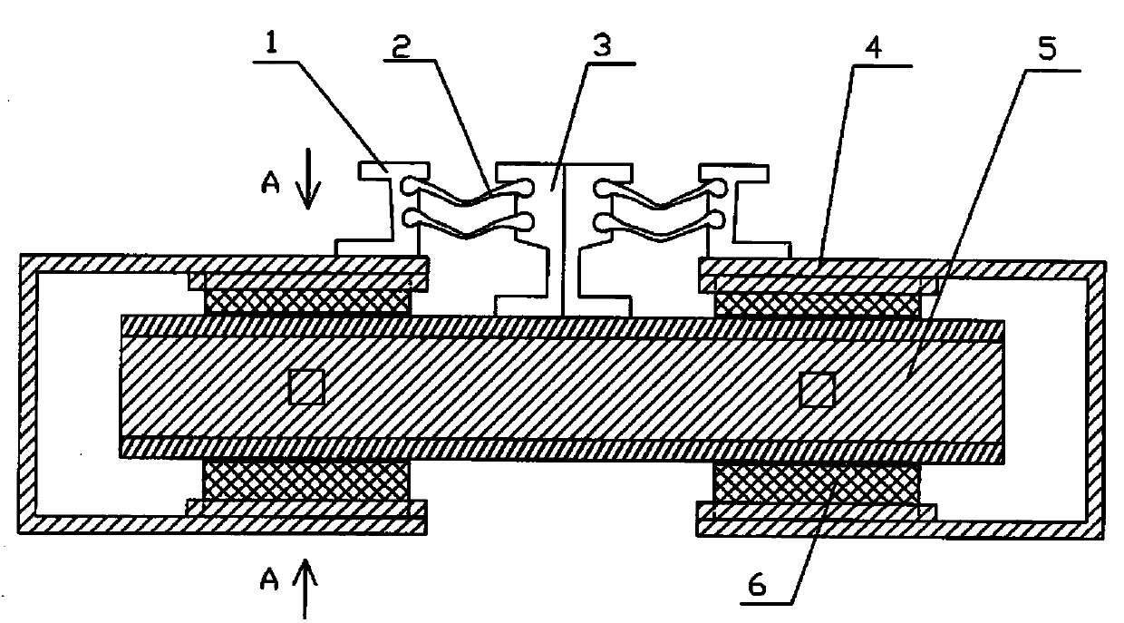 ZEY-type large-stroke bridge expansion device