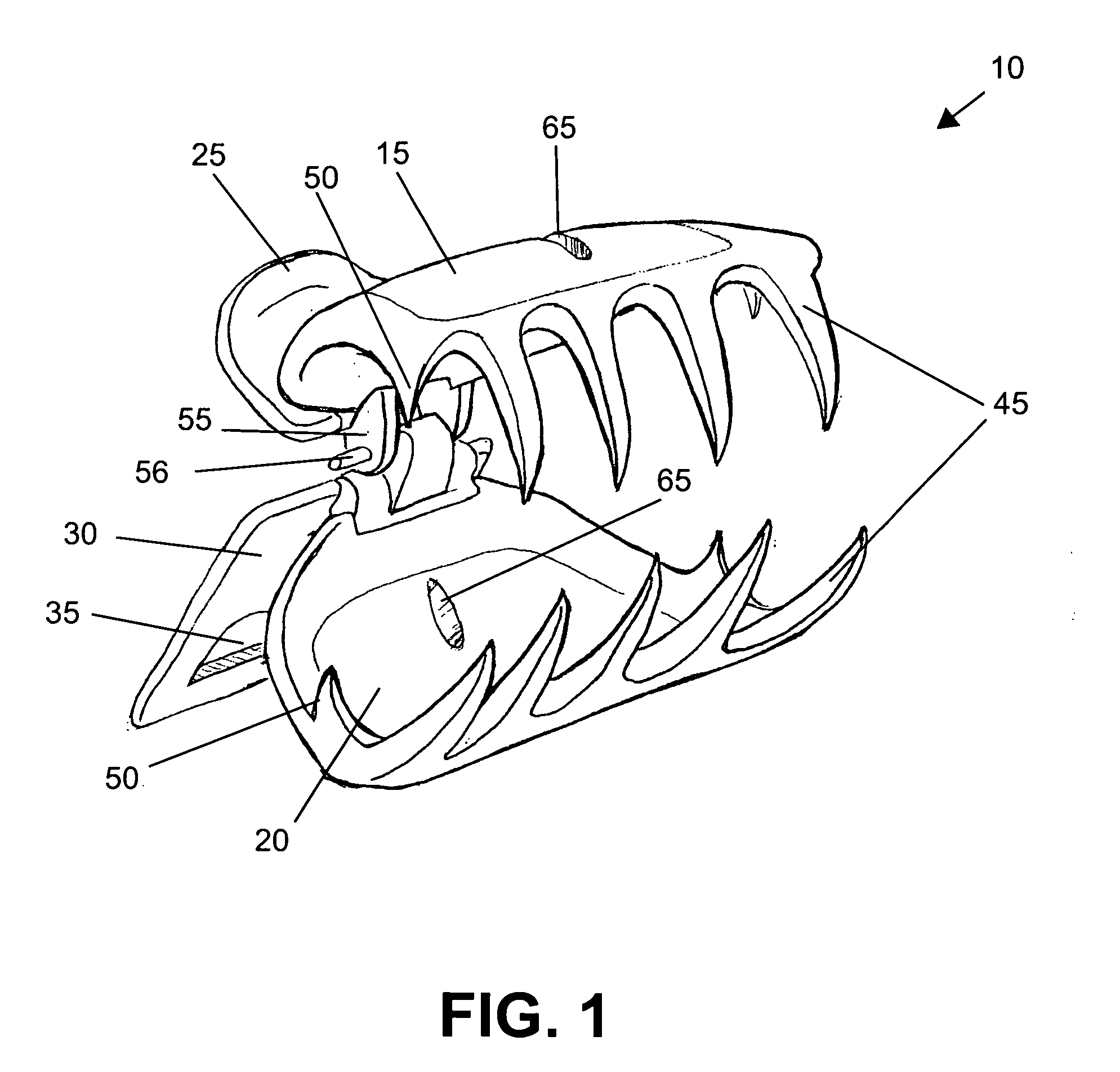 Opposed fork food grasping device