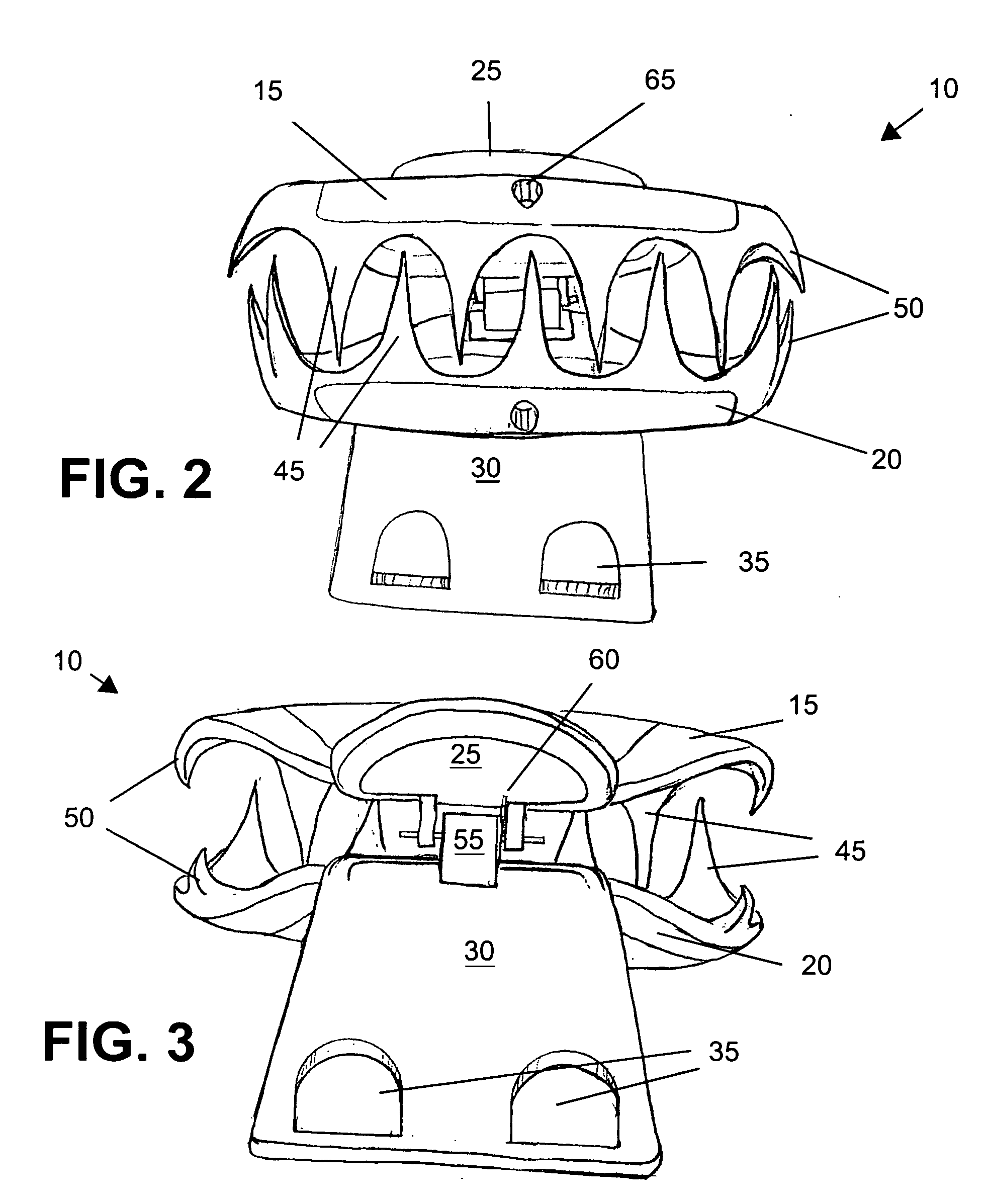 Opposed fork food grasping device