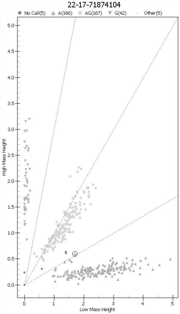 A kind of SNP molecular marker related to multiple lambs in sheep and its application