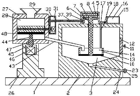 Soil resource processing device