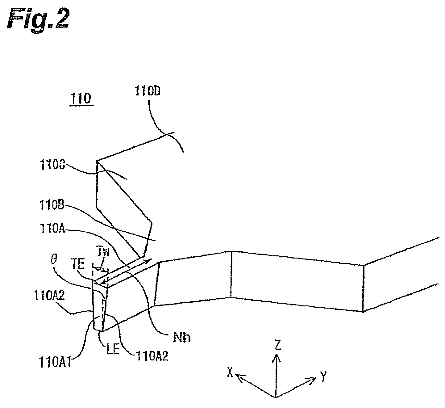 Perpendicular magnetic recording head with bottom shield layer