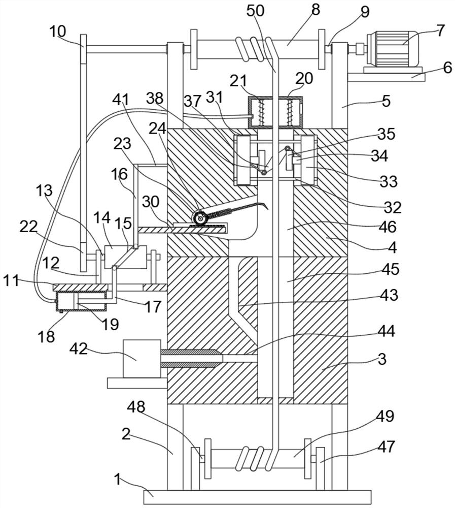 A kind of insulating layer automatic covering equipment for producing wire and cable