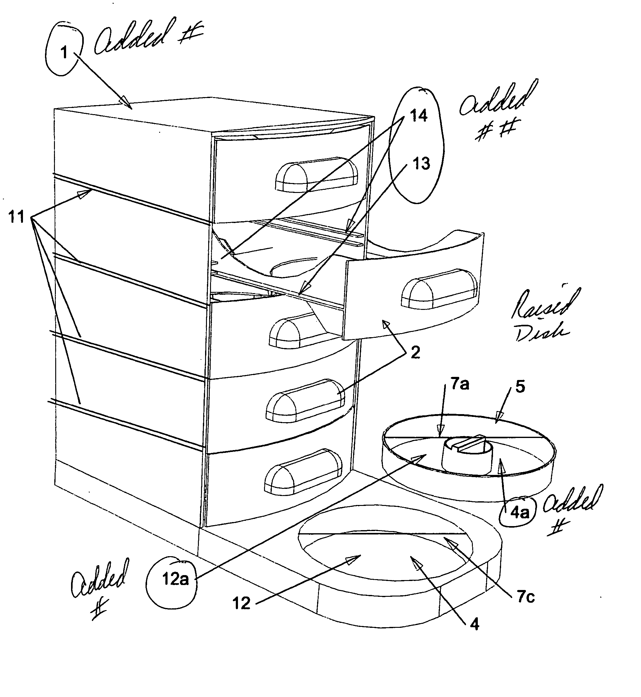 Dispenser cabinet