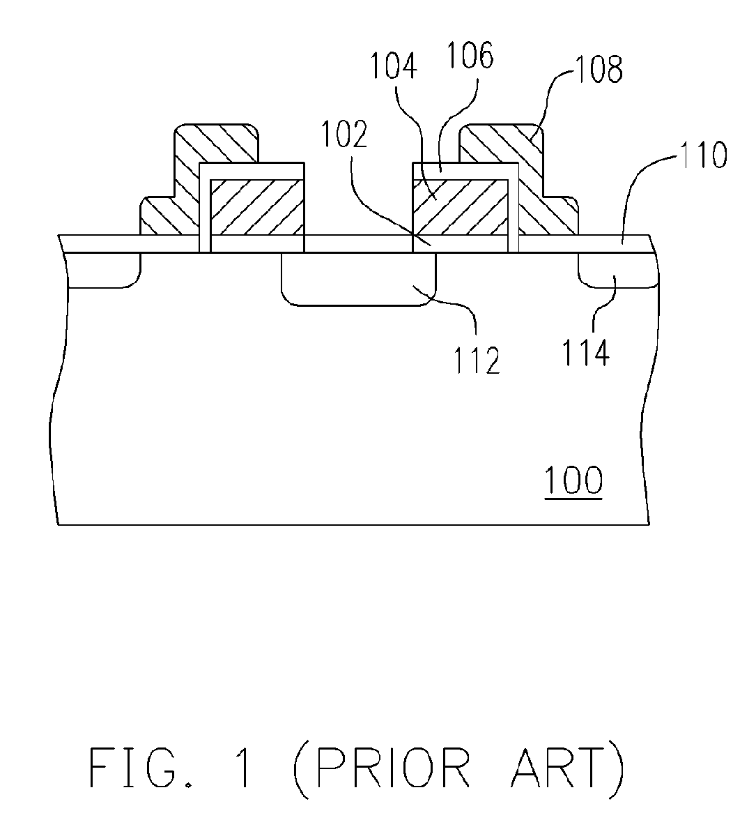 Split gate flash memory