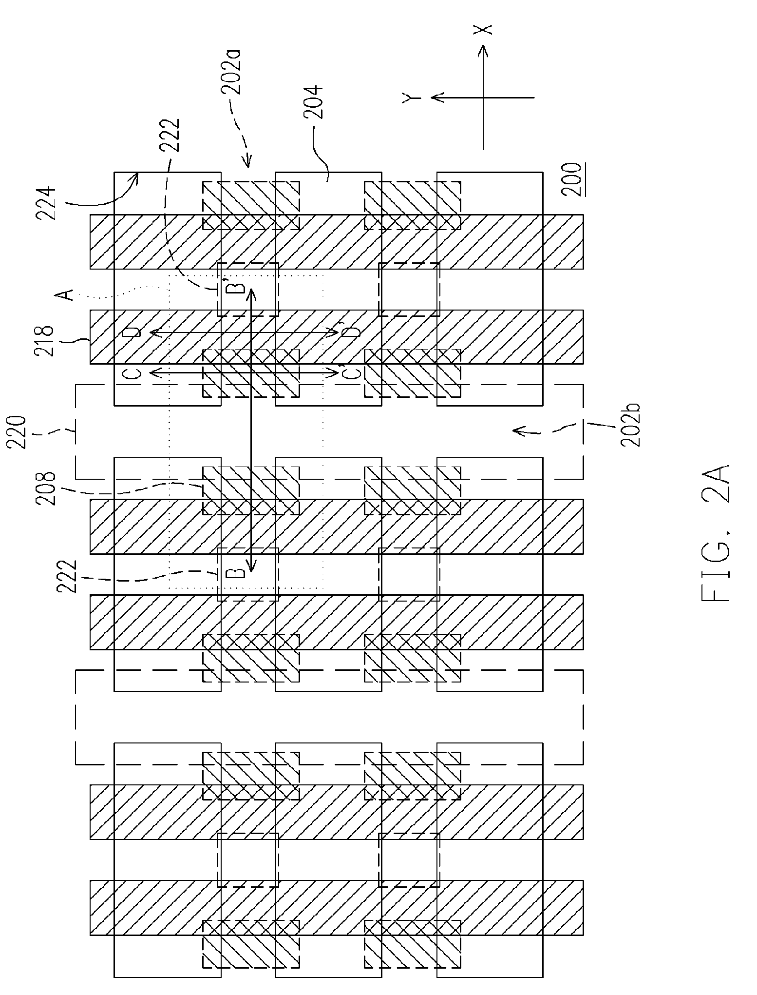 Split gate flash memory