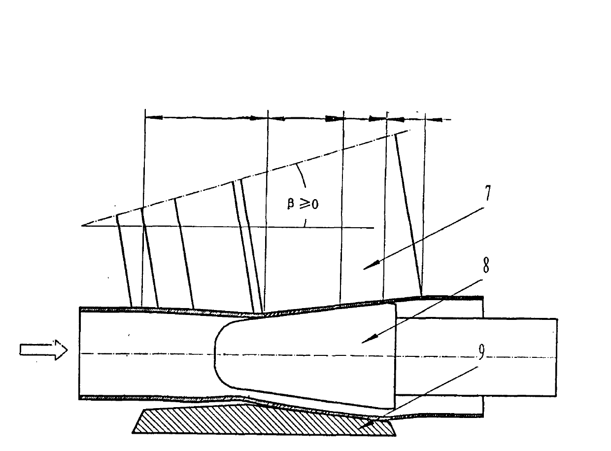 Technologic process and special apparatus for rolling seamless steel pipe