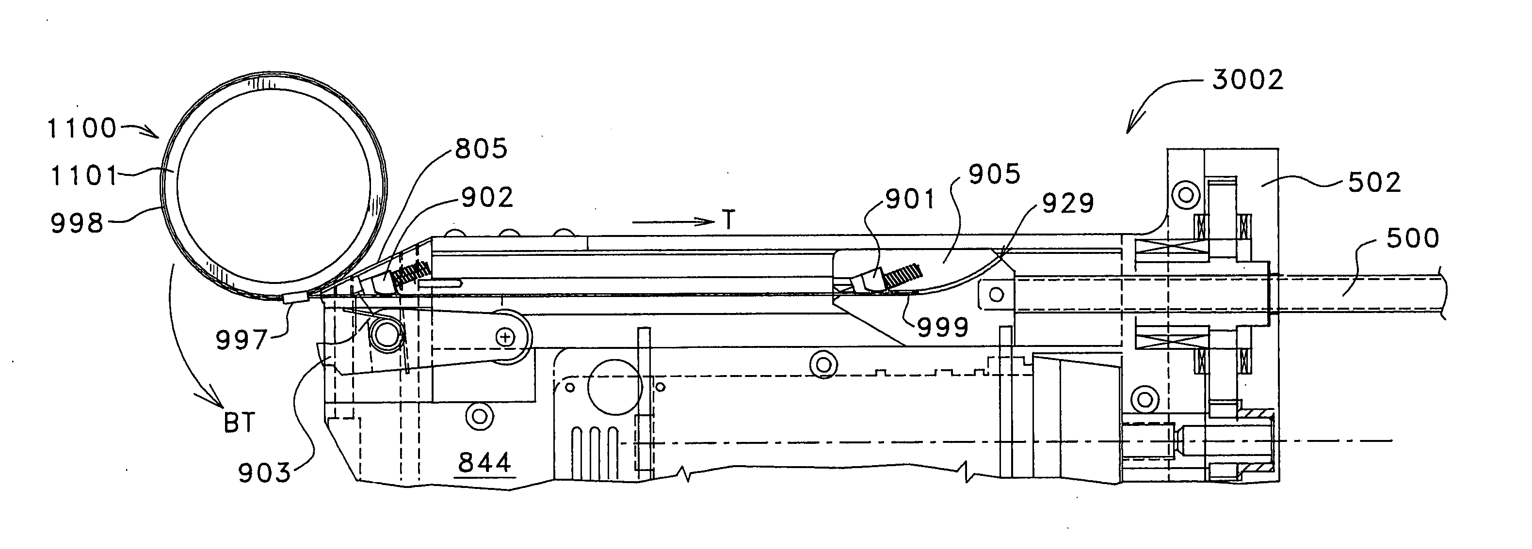 Powered clamp application tool