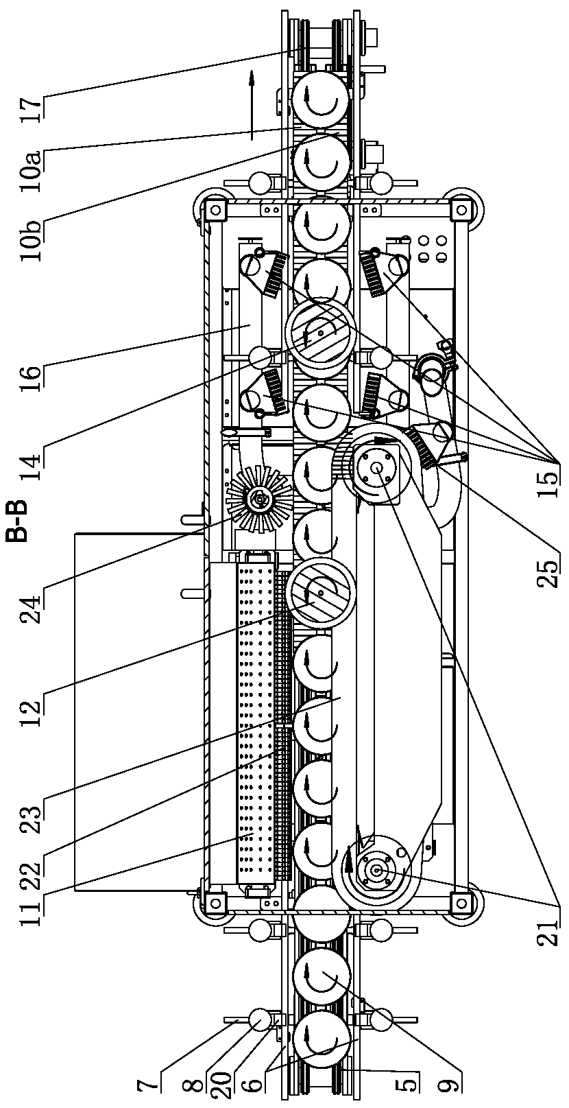 Tank cleaning machine