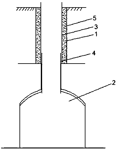 A cable laying method for vertically laying pipelines