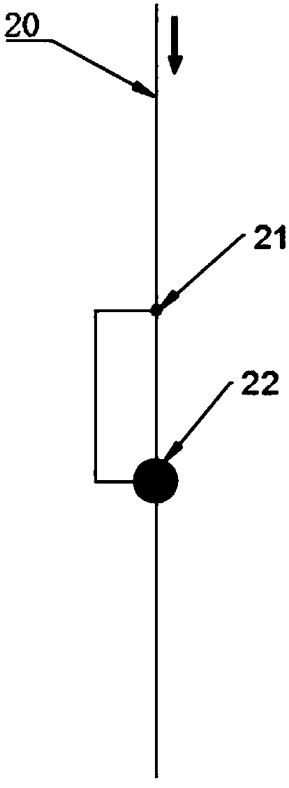 Self-driven temperature measuring device based on pipeline fluid power generation