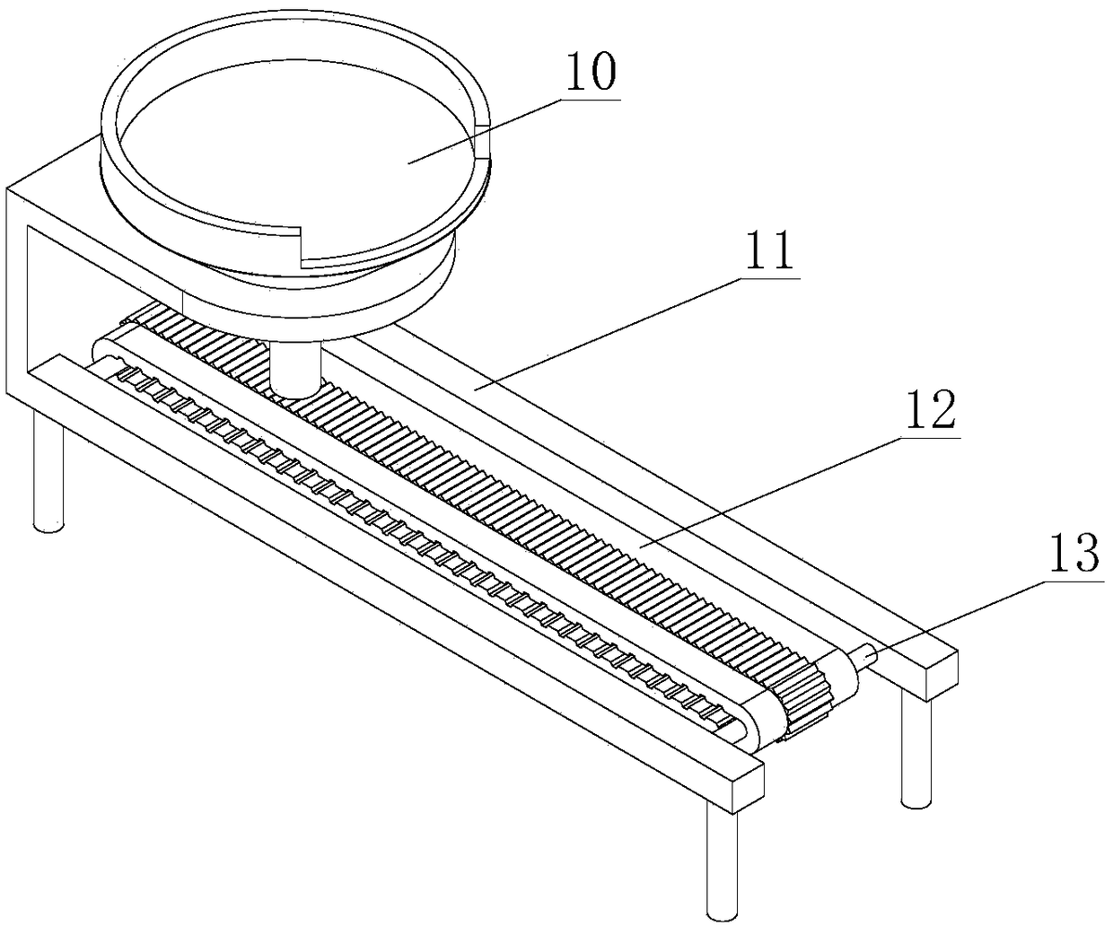 An automatic screening device for dropping pills combined with image recognition