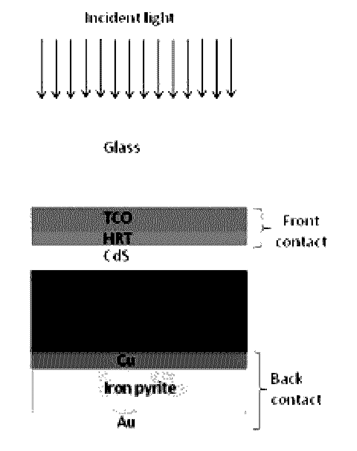 Iron Pyrite Nanocrystal Film As A Copper-Free Back Contact For Polycrystalline CdTe Thin Film Solar Cells