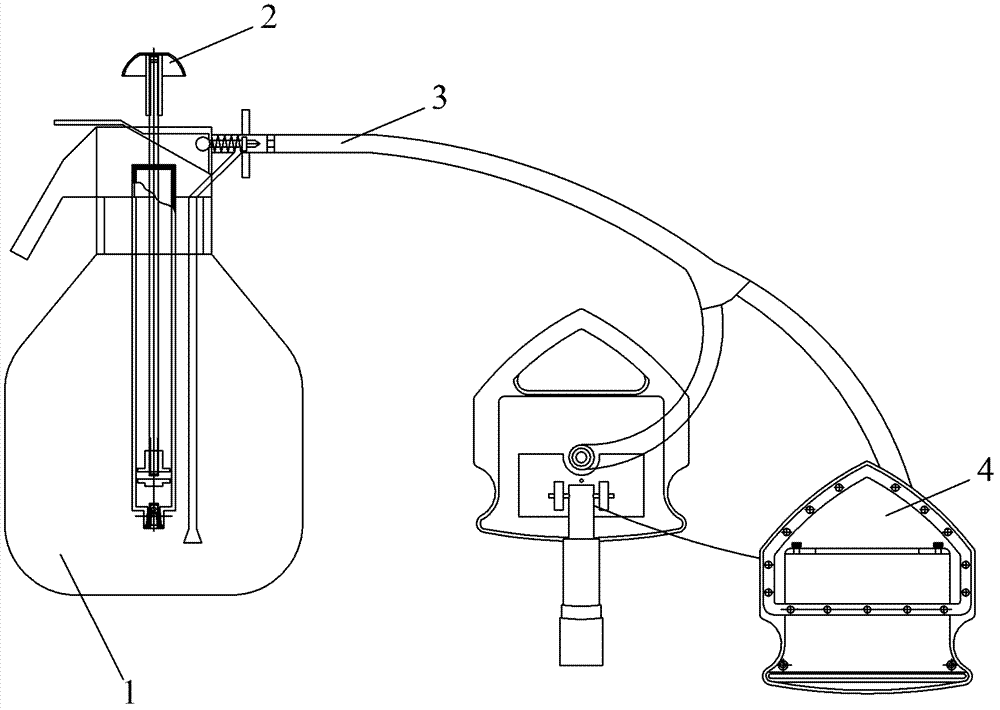 Novel glass cleaner and application method thereof