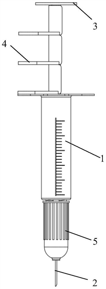 A needle-stick-proof syringe that can be prefilled with medicine