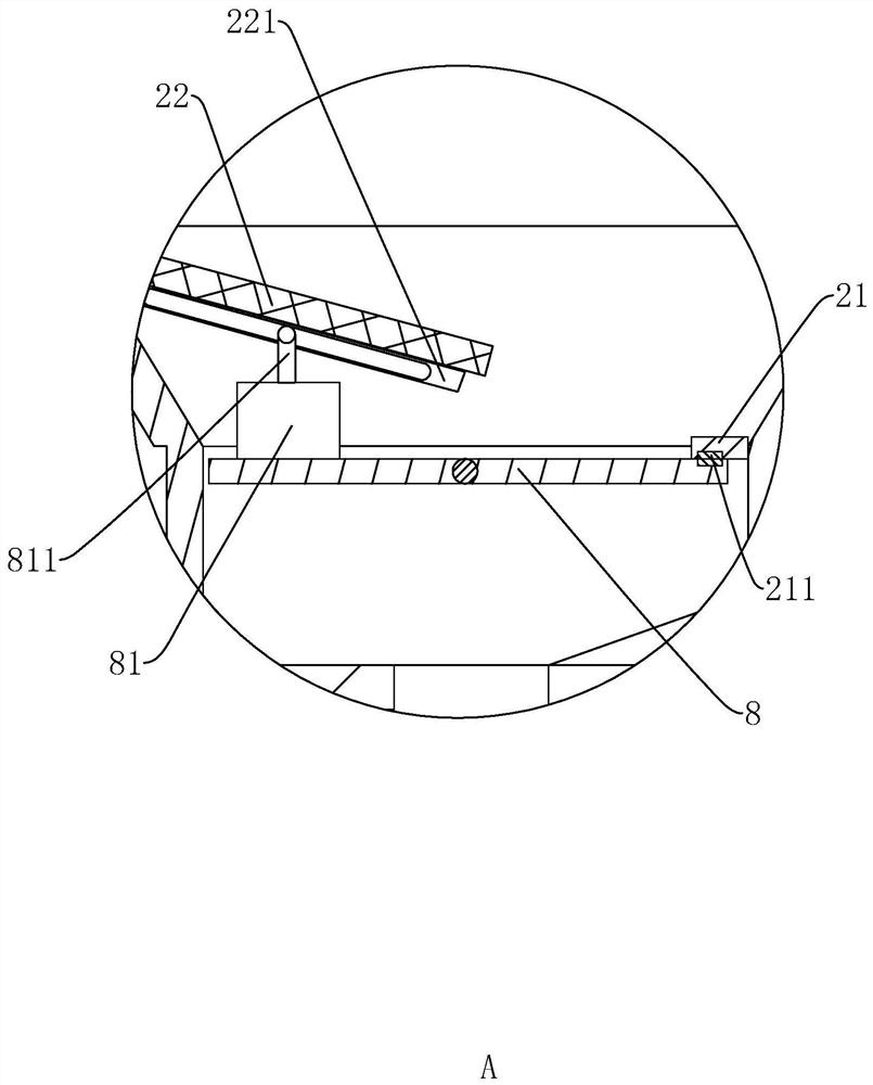 A steel strip cutting recovery device