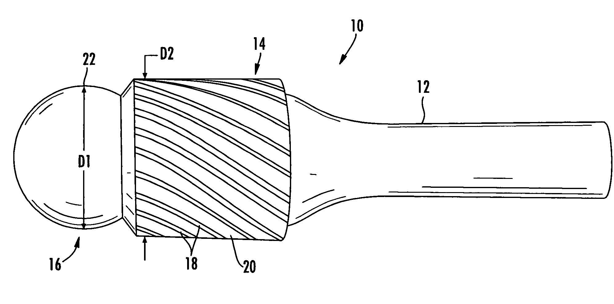 Guided rotary file