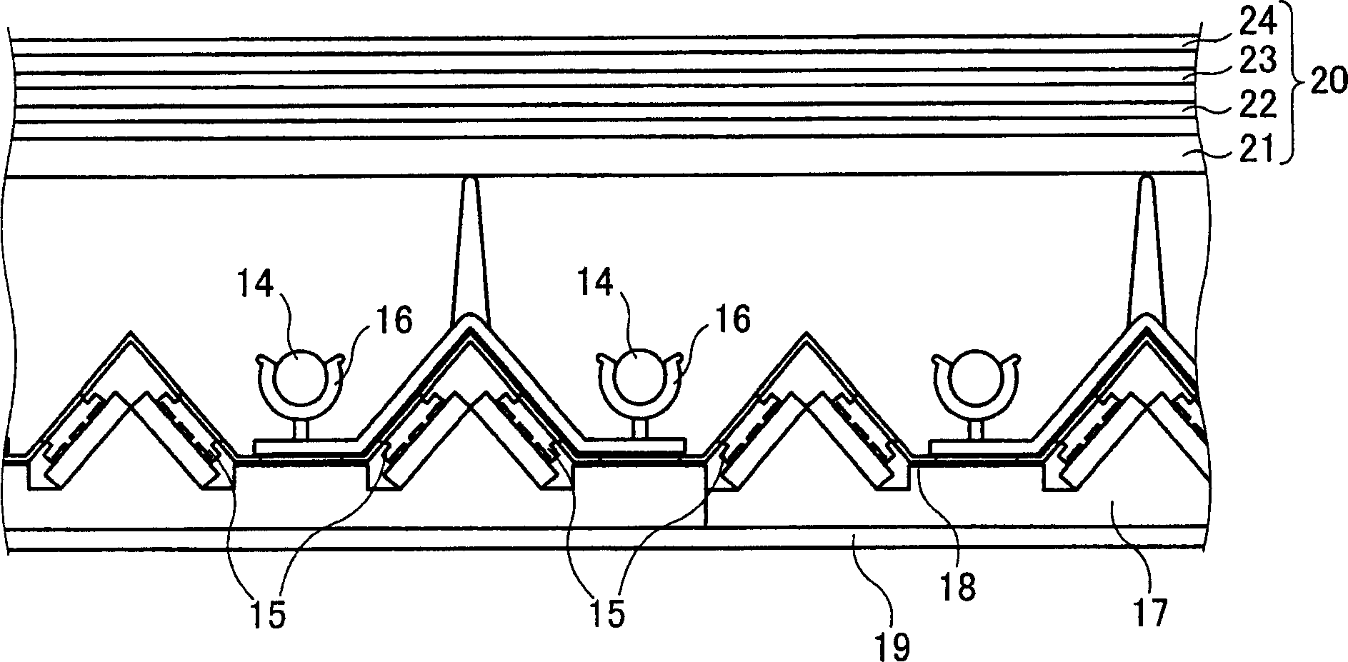 Lighting device, backlight device, and liquid crystal display device