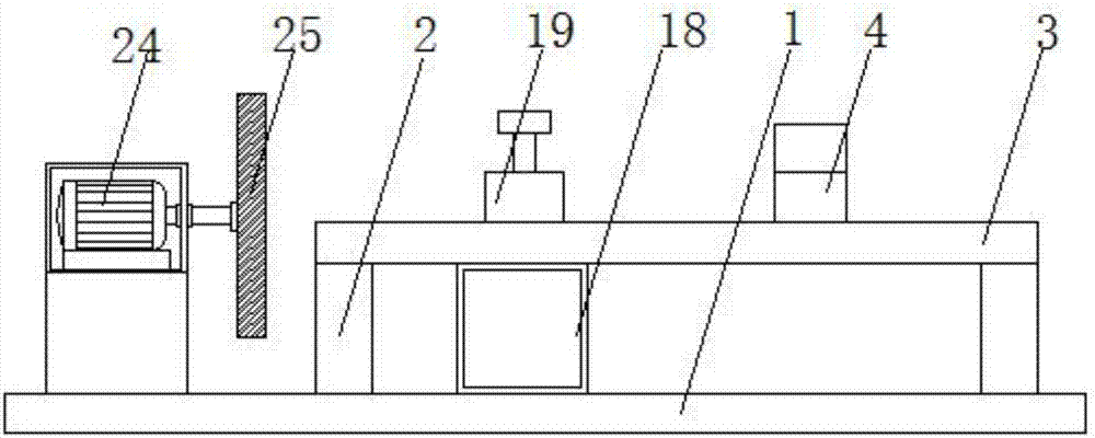 End grinding device for screw rod machining