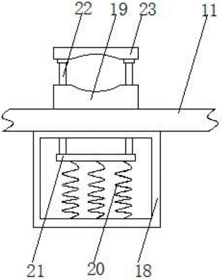 End grinding device for screw rod machining