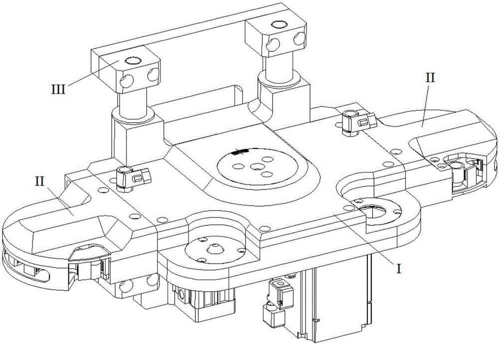 Servo-driven automatic mold repair and electrode cap replacement integrated mechanism