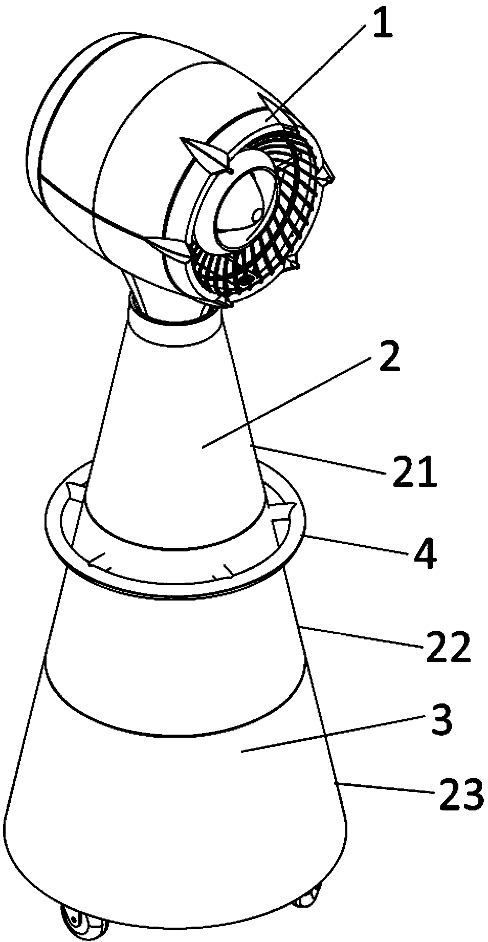 Waterway system and atomization cooling fan