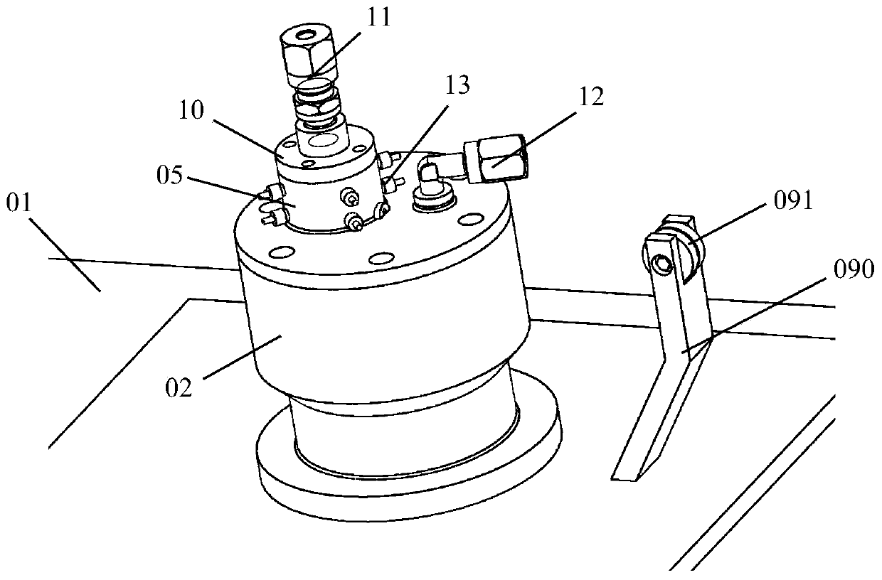 Plunger movement lateral force simulation and measurement test bed for high-speed plunger pump