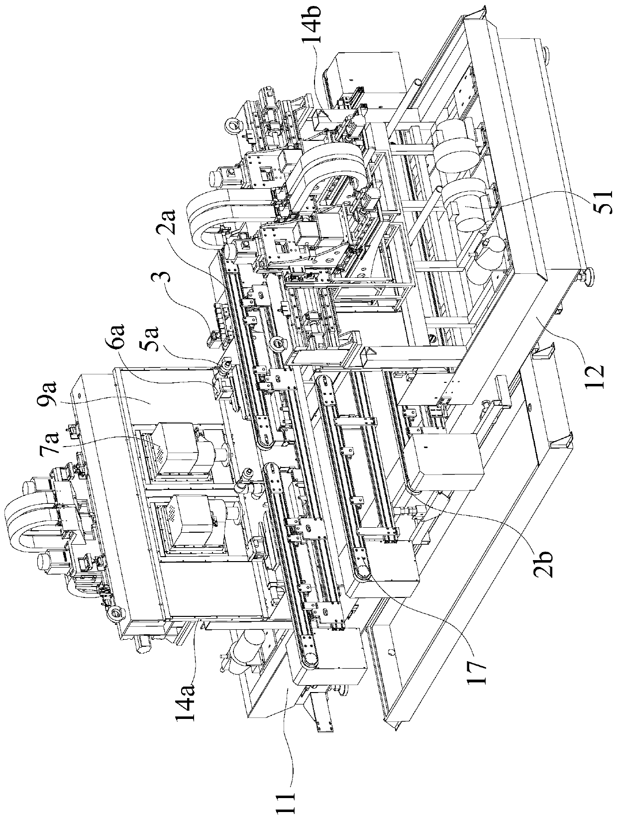 Glass chamfering machine