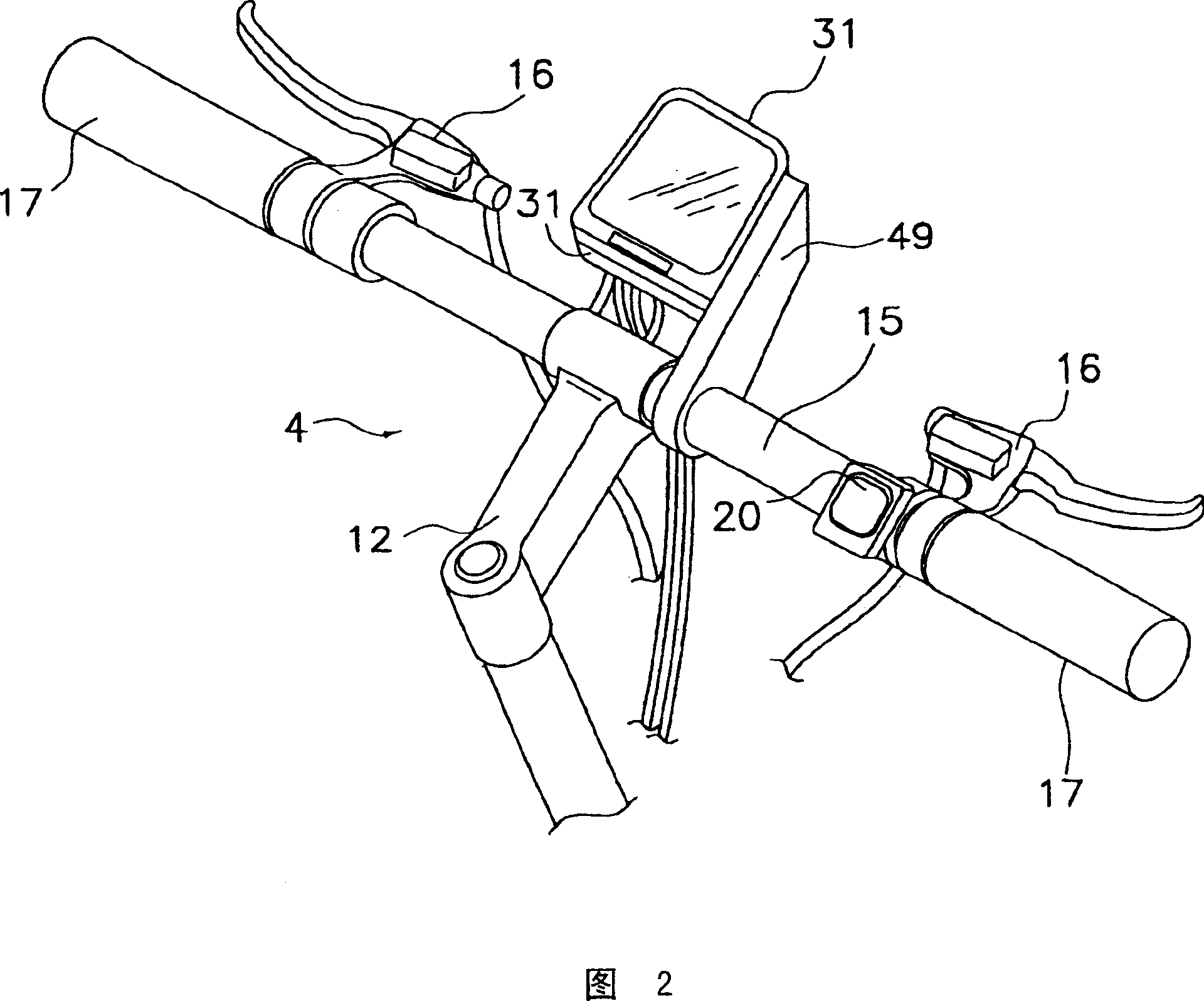 Bicycle shift control device that responds to a manually operated switch