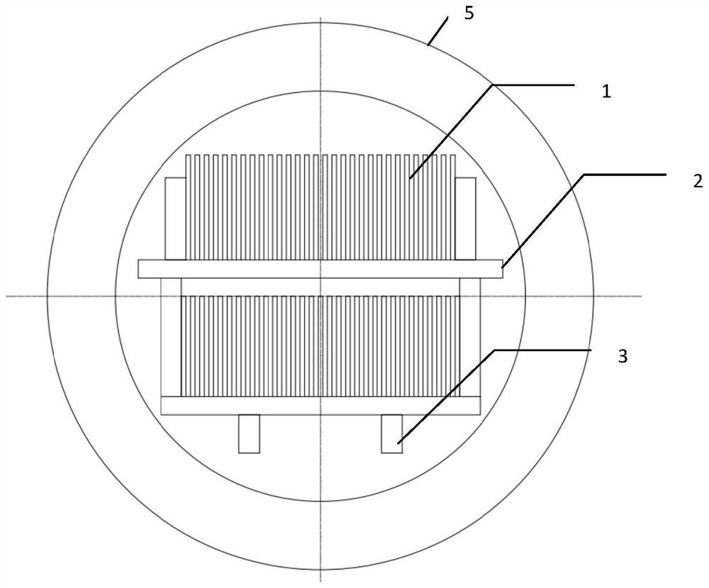 A preparation method of large-scale reaction sintered silicon carbide ceramic plate