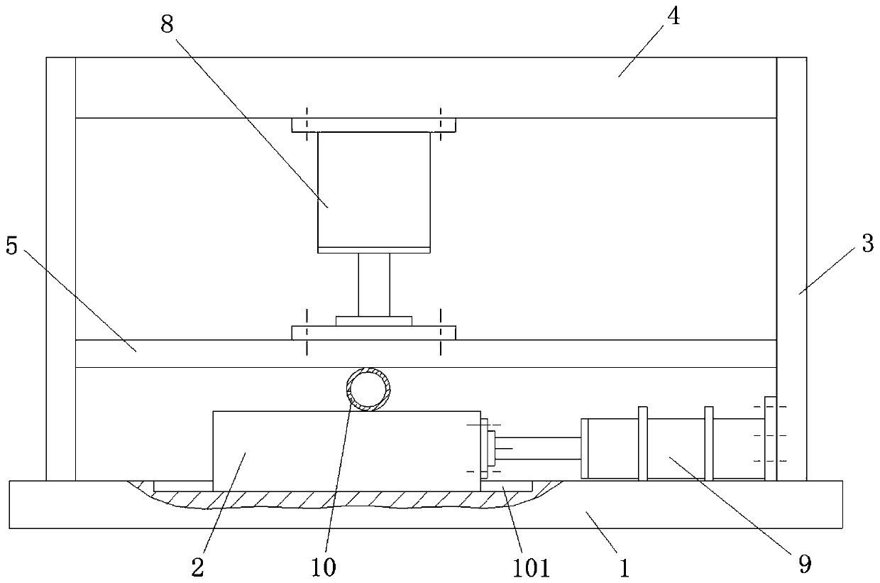 A pipeline descaling device