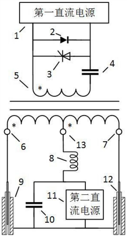 A dual-channel single-gap plasma spraying device and its application