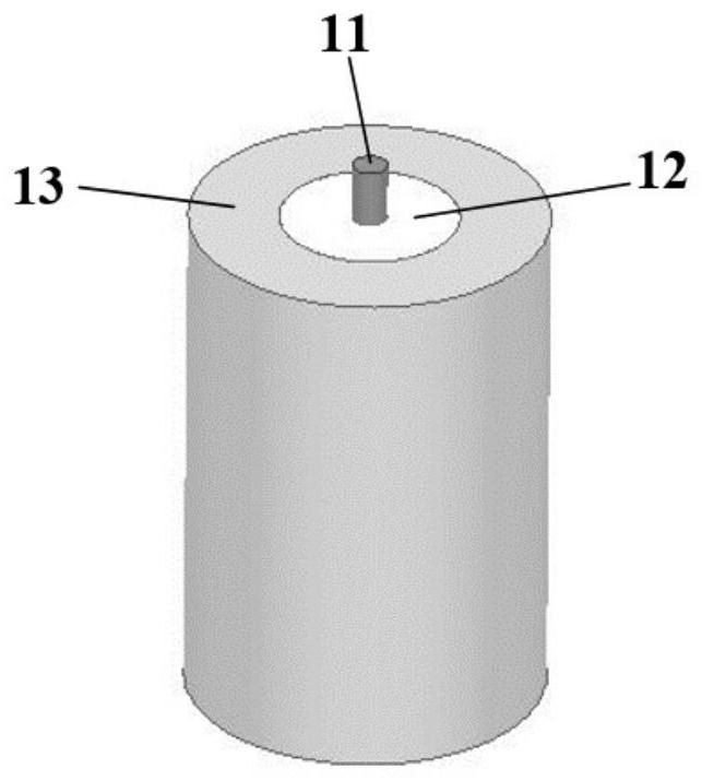 Low-coupling transceiving antenna based on coplanar compression type electromagnetic band gap structure