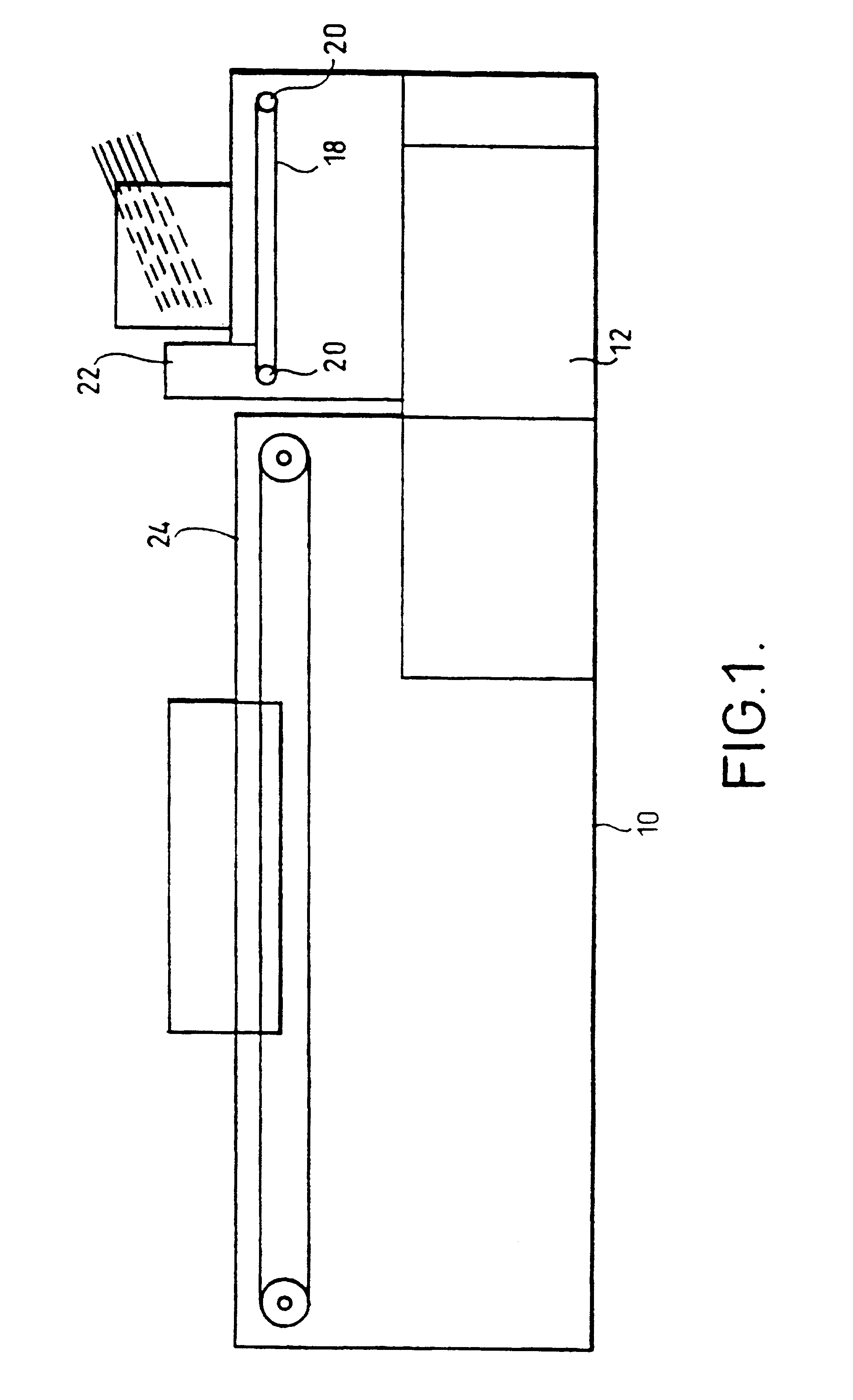 Apparatus for mounting a cutting strip