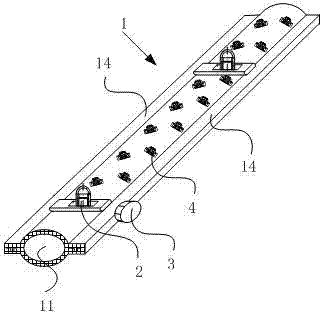 Dual-anti-blockage water supply pipe and processing method thereof