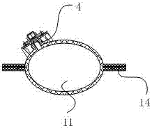 Dual-anti-blockage water supply pipe and processing method thereof