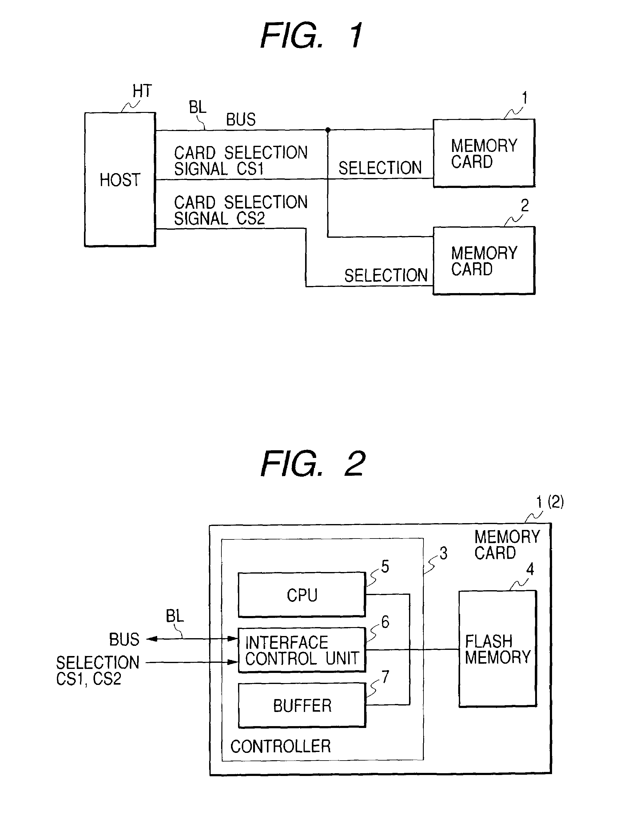 Non-volatile memory card and transfer interruption means