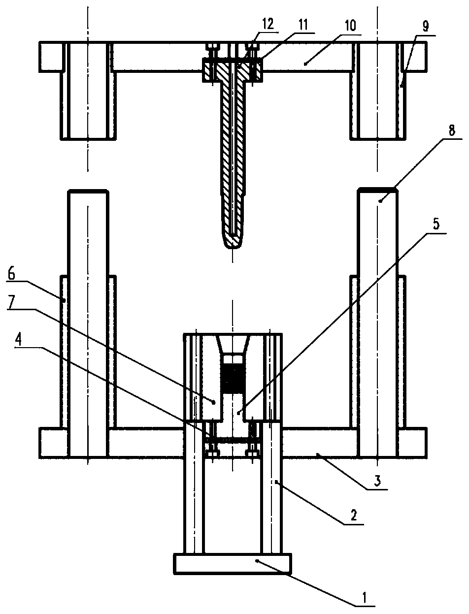 An Extrusion Die for Small Diameter Thin Wall Deep Blind Hole Parts