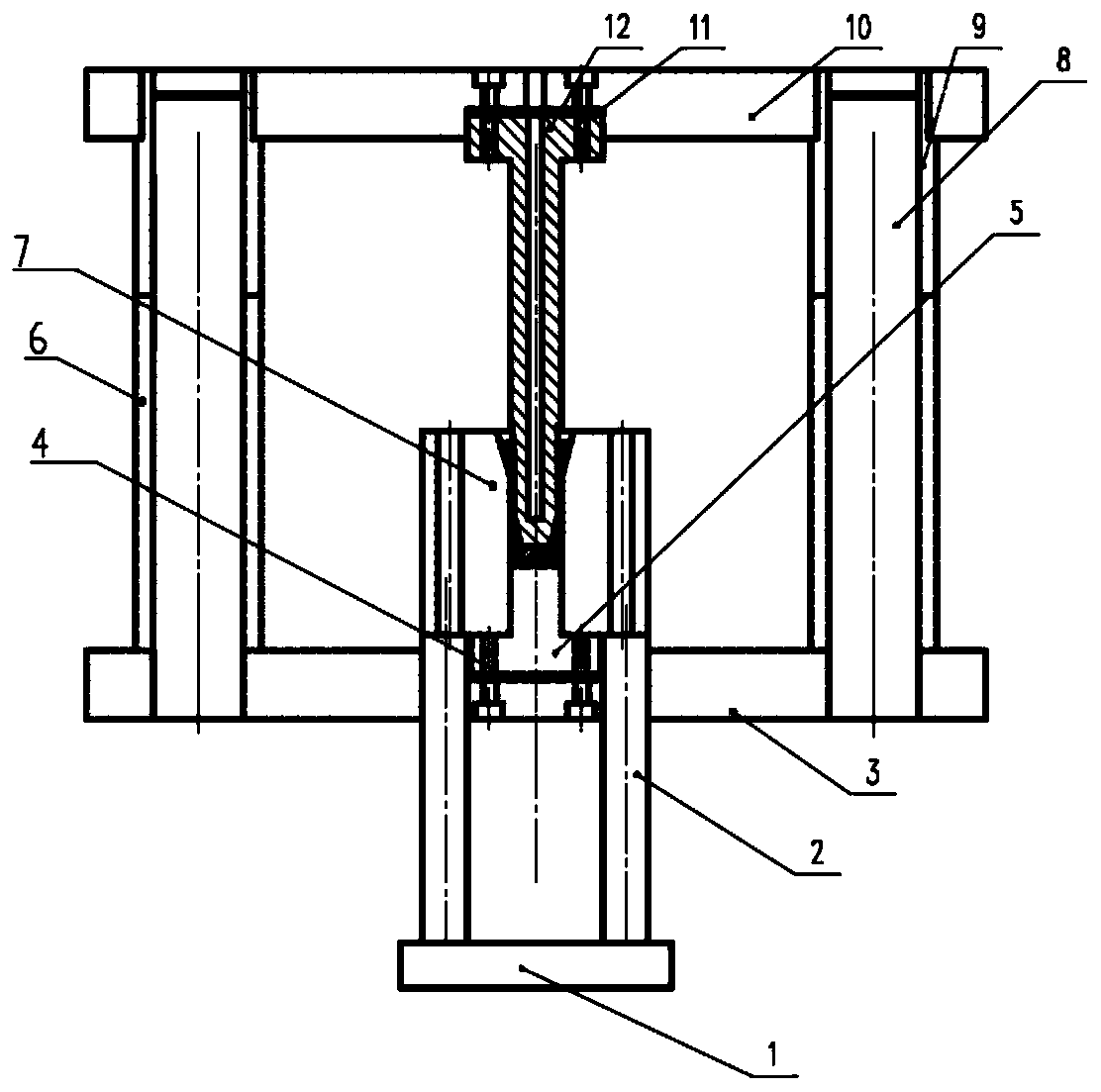 An Extrusion Die for Small Diameter Thin Wall Deep Blind Hole Parts