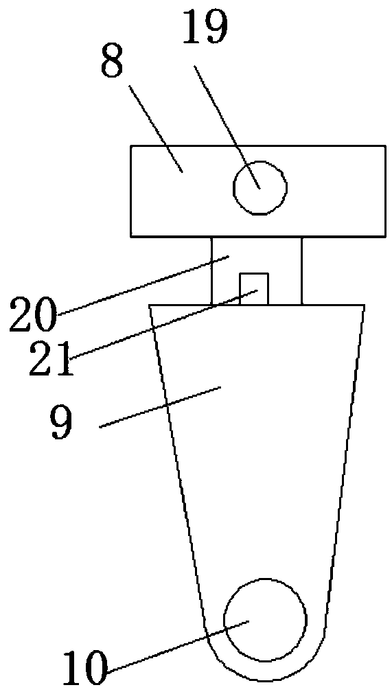 Actuating mechanism of mechanical shearing machine
