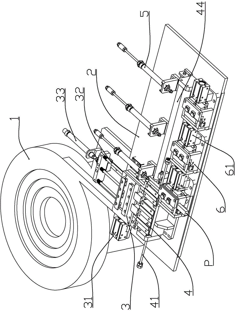 Automatic feeding device for wood block precision carving machine